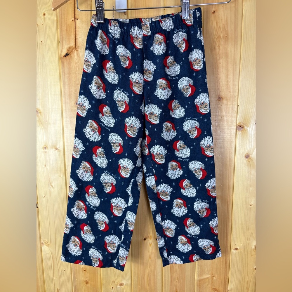 Old Navy Toddler 4T Santa Face PJ Bottom (Pants Only)